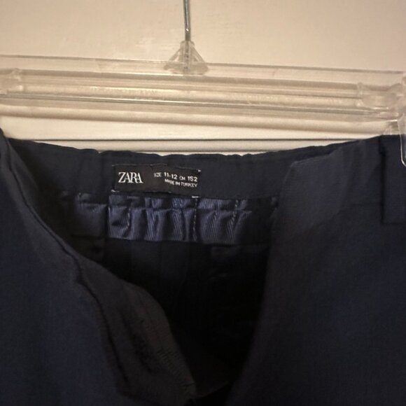 Zara Boys size 11-12 Blue Suit (Jacket and Pants sold together) - Picture 7 of 8